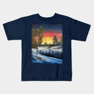 Golden Sunset Kids T-Shirt